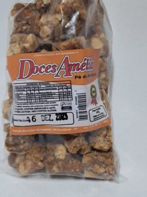 Pé de Moleque em quadradinhos 250g