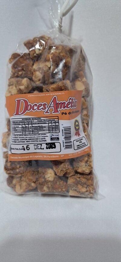 Pé de Moleque em quadradinhos 250g