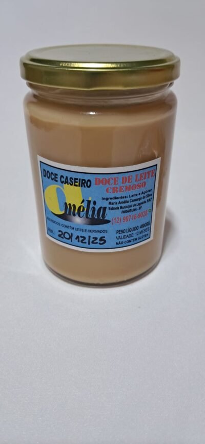 Doce de Leite cremoso Tradicional com 400g
